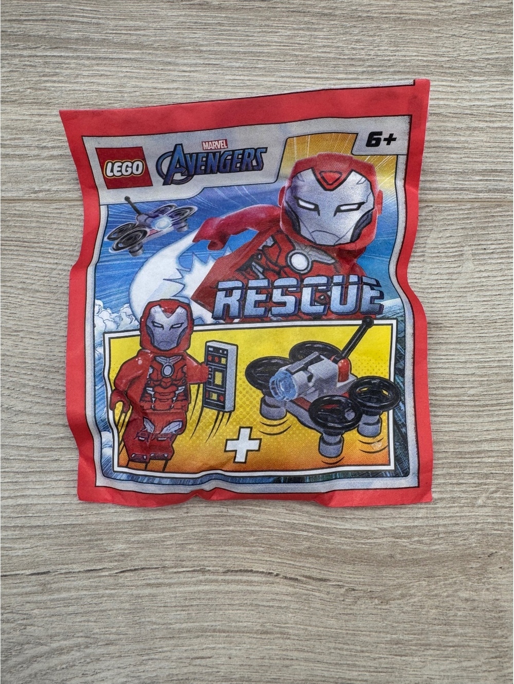 LEGO Marvel 242217 Rescue with Drone sh0665 Sealed Paper Bag 2022